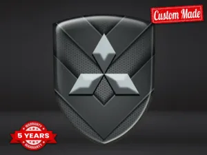 Mitsubishi Badge Max Resistente Elegante Pro Performance